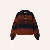 Sessun | Cobby Jumper - Navy Rust