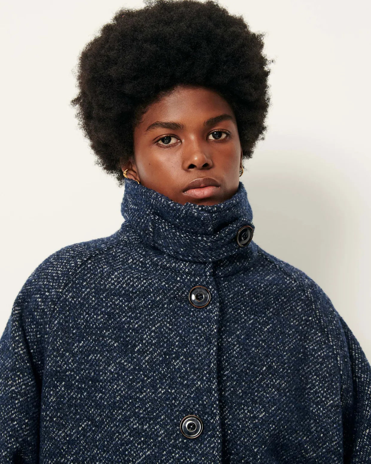 Sessun Sessun | Lee Valley Coat - Denim Wool