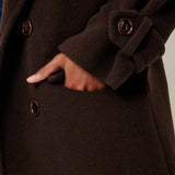 Sessun | Mia Coat - Coffee