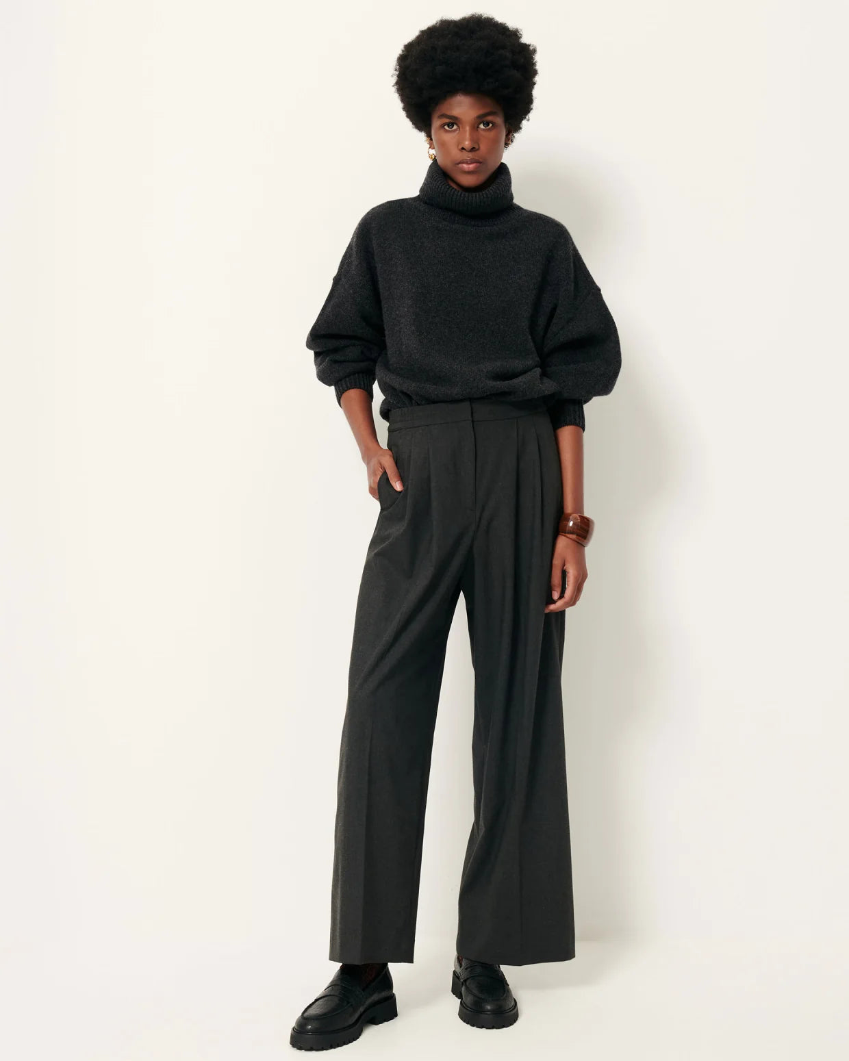 Sessun Sessun | Hojiki Trouser - Graffit