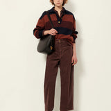 Sessun | Cobby Jumper - Navy Rust