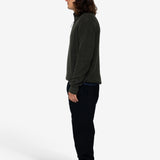 Hayley Quarter Zip - Dark Olive