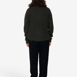 Hayley Quarter Zip - Dark Olive