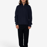 Hayley Quarter Zip - Dark Midnight