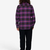 Treng Check Shirt - Pink / Wine