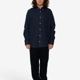 Flannel Bobby Button Down - Navy