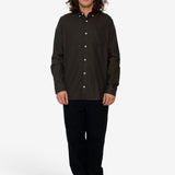 Flannel Bobby Button Down - Dark Khaki