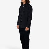 Flannel Bobby Button Down - Washed Black