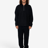 Gilbert Quarter-Zip Sweatshirt - Black