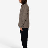 Erin Overshirt - Chocolate Microcheck
