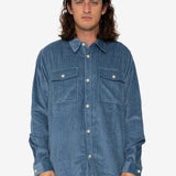 Kings Overshirt - Blue Grey