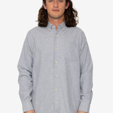 Lewis Shirt - Silver Melange