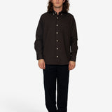 Lewis Shirt - Chocolate / Black