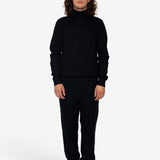 Comet Roll Neck - Black