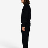 Comet Roll Neck - Black