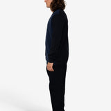 Cosmo High Break Cardigan - Navy / Black