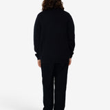 Cosmo High Break Cardigan - Navy / Black