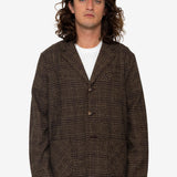 Hamilton Blazer - Large Brown Check