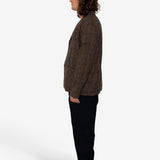 Hamilton Blazer - Large Brown Check