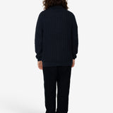 Drew Polo Cardigan - Navy