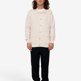 Drew Polo Cardigan - Ivory