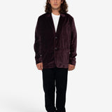 Hamilton Blazer - Bordeaux Velvet