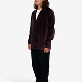 Hamilton Blazer - Bordeaux Velvet
