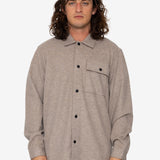 Reece Overshirt - Mushroom