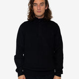 Marron Quarter-Zip - Black