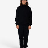Marron Quarter-Zip - Black