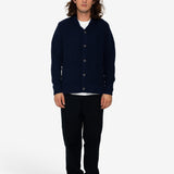 Heavy Shawl Cardigan - Navy