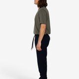 Morton Pintuck Jogger - Dark Navy