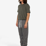 Blain Brush Fleece Jogger - Mid Grey