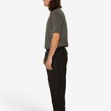 Drawcord Moleskin Trousers - Dark Khaki