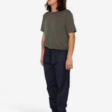 Drawcord Moleskin Trousers - Charcoal