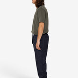 Drawcord Moleskin Trousers - Charcoal