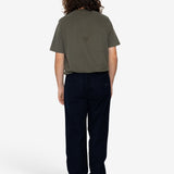 Drawcord Moleskin Trousers - Dark Navy