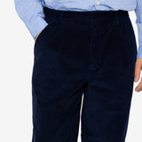 Assembly Suit Trouser - Midnight Navy Cord