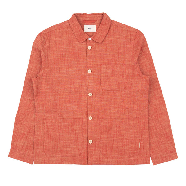Assembly Jacket - Burnt Red
