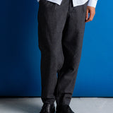 Assembly Suit Trouser - Charcoal Melange Wool