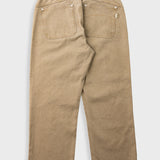 Folk | Folk Barrel Leg Jean - Tan Canvas