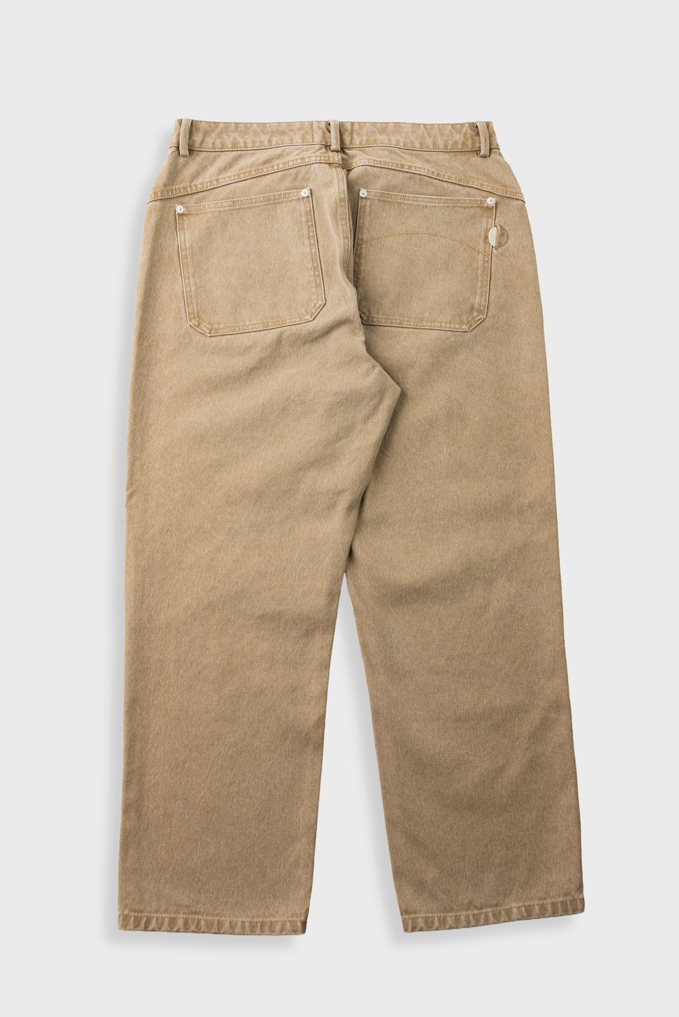 Folk | Folk Barrel Leg Jean - Tan Canvas