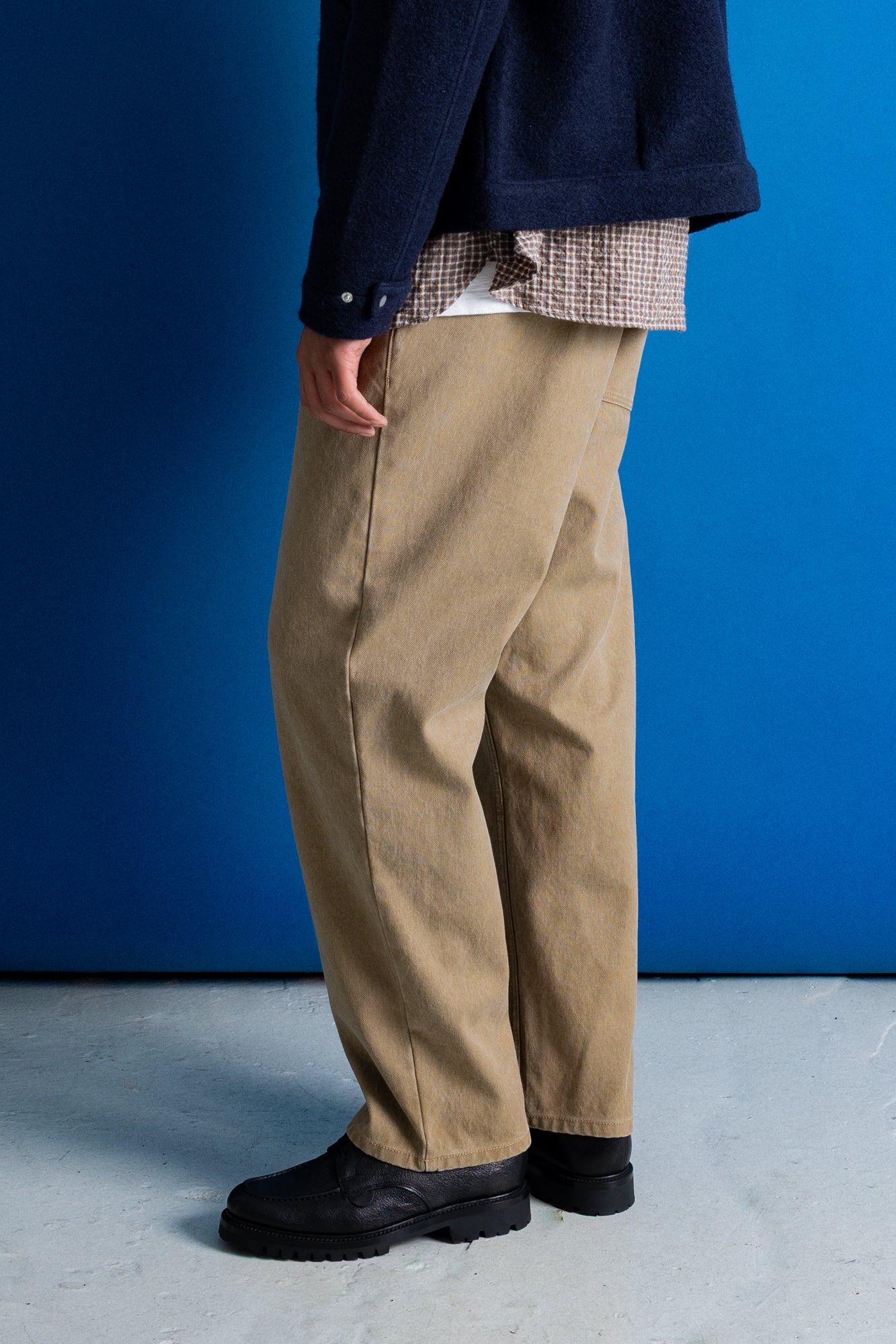Folk | Folk Barrel Leg Jean - Tan Canvas