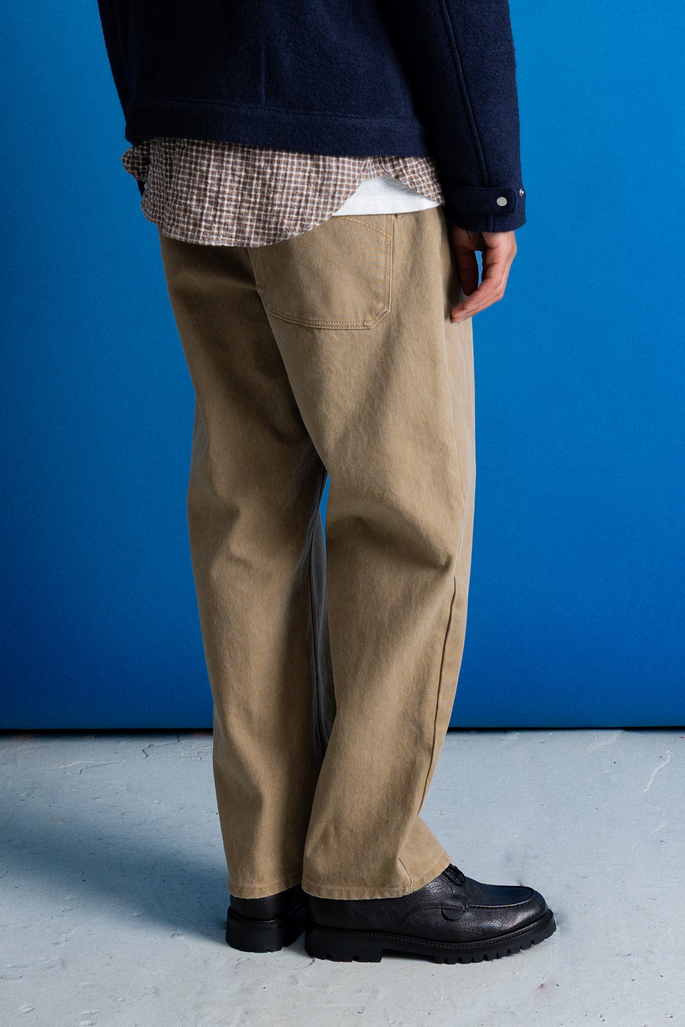 Folk | Folk Barrel Leg Jean - Tan Canvas