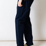 Hose mit Kordelzug - Tiefblau