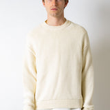 Überschnittenes Sweatshirt - Ecru