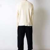 Überschnittenes Sweatshirt - Ecru