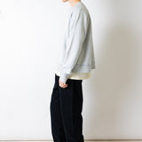 Engineered Raglan-Sweatshirt – Eisblaues Nep