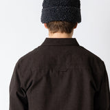 Fleece Beanie - Charcoal Curly Wool