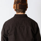 Fleece Beanie - Rust Multi Jacquard